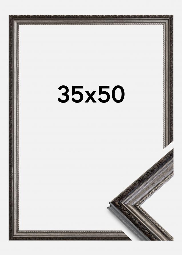 Cadre Abisko Verre Acrylique Argent 35x50 cm