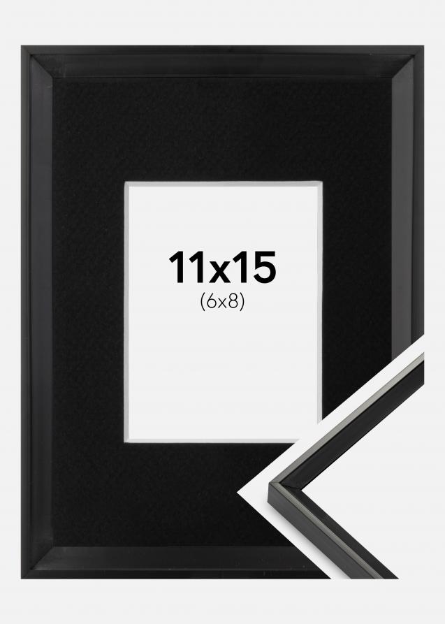 Cadre Desire Noir 10x15 cm - Passe-partout Noir 7x9 cm