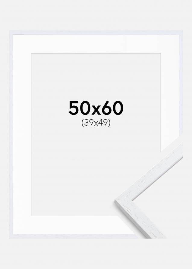 Cadre Edsbyn Warm White 50x60 cm - Passe-partout Blanc 40x50 cm