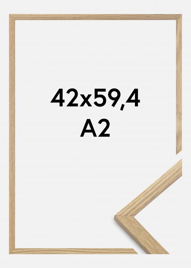 Cadre Trendy Verre Acrylique Chêne 42x59,4 cm (A2)