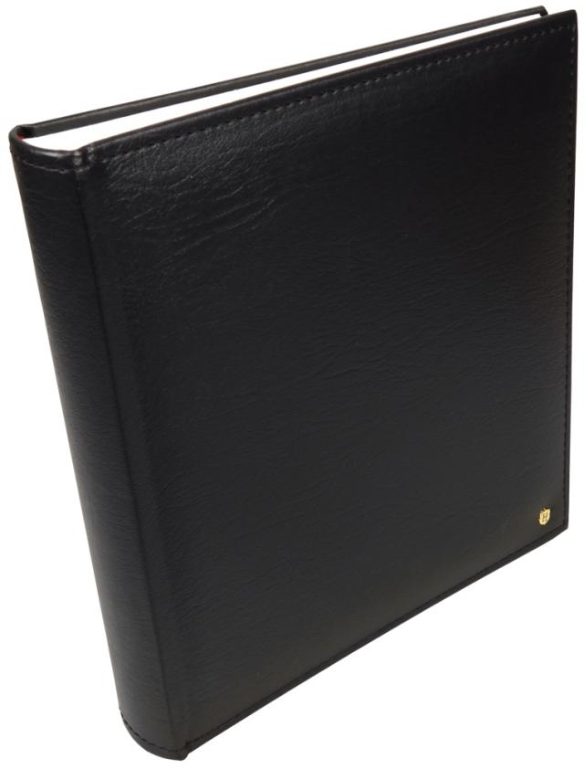 Henzo Lonzo Album - Noir - 28x30 cm (70 pages blanches / 35 feuilles)
