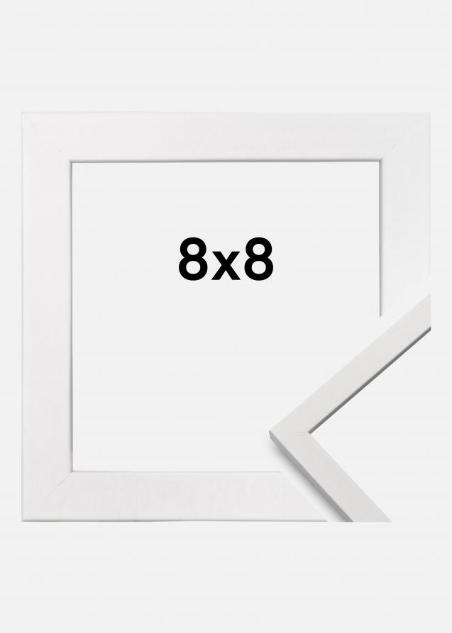 Cadre Edsbyn Verre Acrylique Blanc 8x8 cm