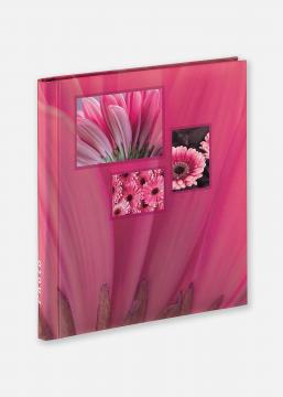 Singo Album autocollant Rose (20 pages blanches / 10 feuilles)