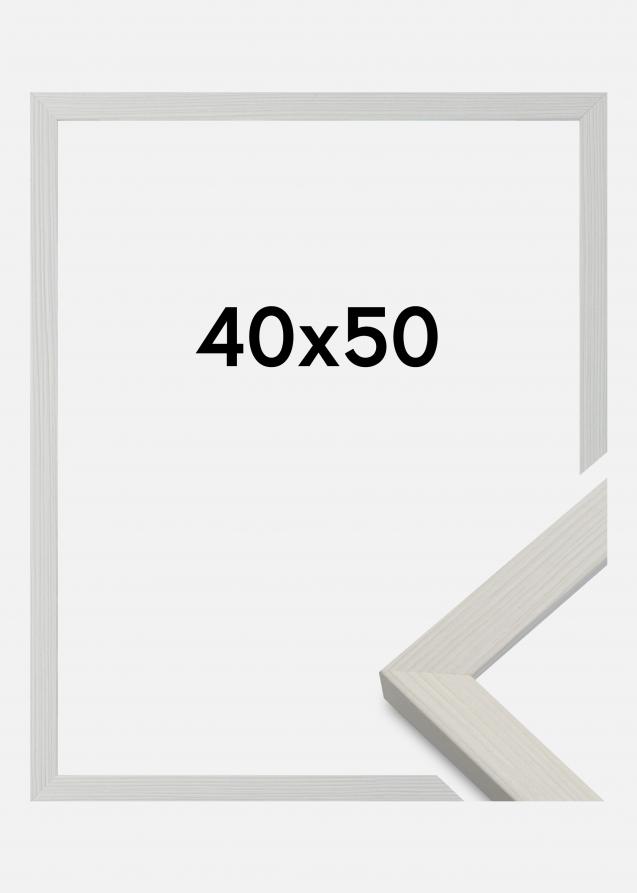 Cadre Fiorito Blanc 40x50 cm