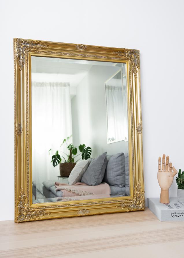 Miroir Antique Or 50x70 cm
