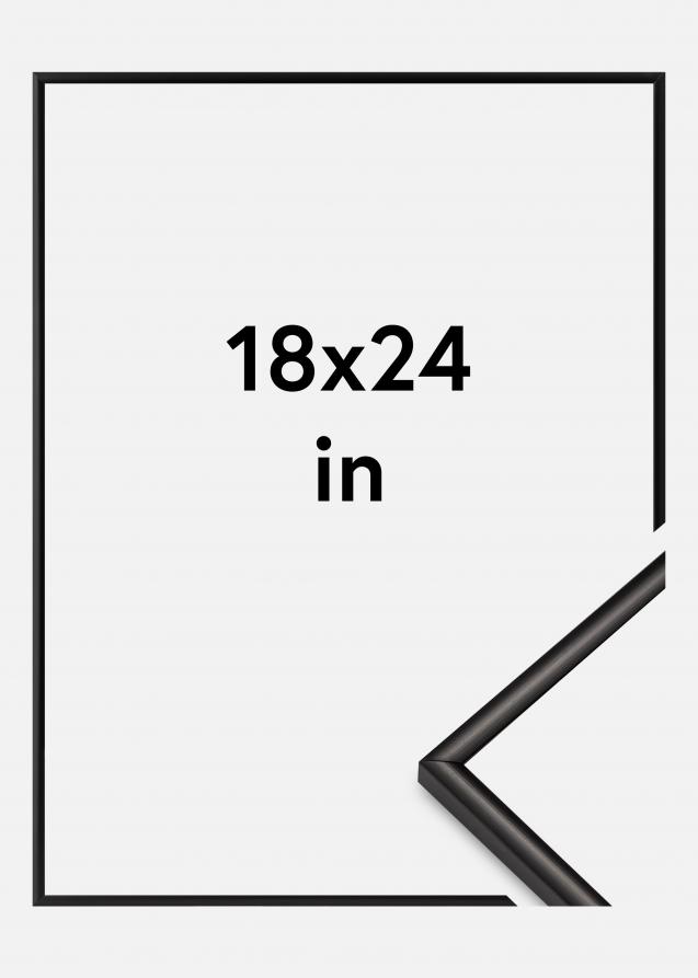 Cadre Scandi Verre Acrylique Matt Noir 18x24 inches (45,72x60,96 cm)