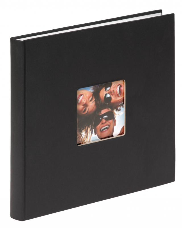 Fun Album Noir - 26x25 cm (40 pages blanches / 20 feuilles)
