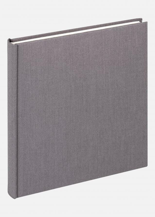Cloth Album Graphite - 22,5x24 cm (40 Pages blanches / 20 Feuilles)