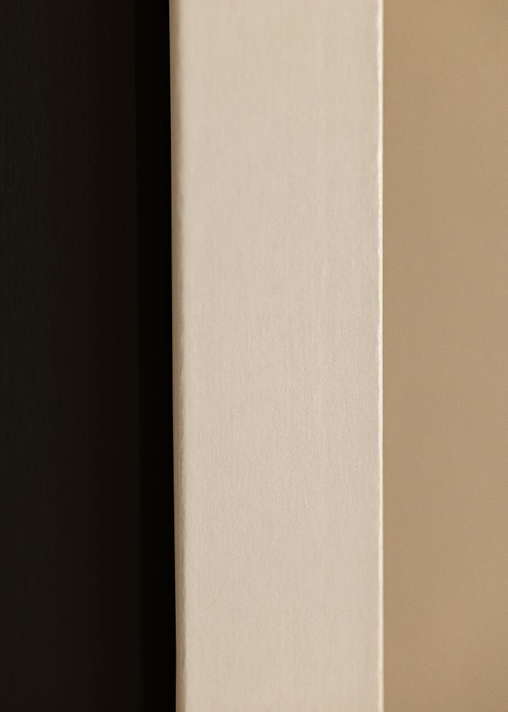 Cadre Selection Blanc 40x50 cm - Passe-partout Noir 29,7x42 cm (A3)
