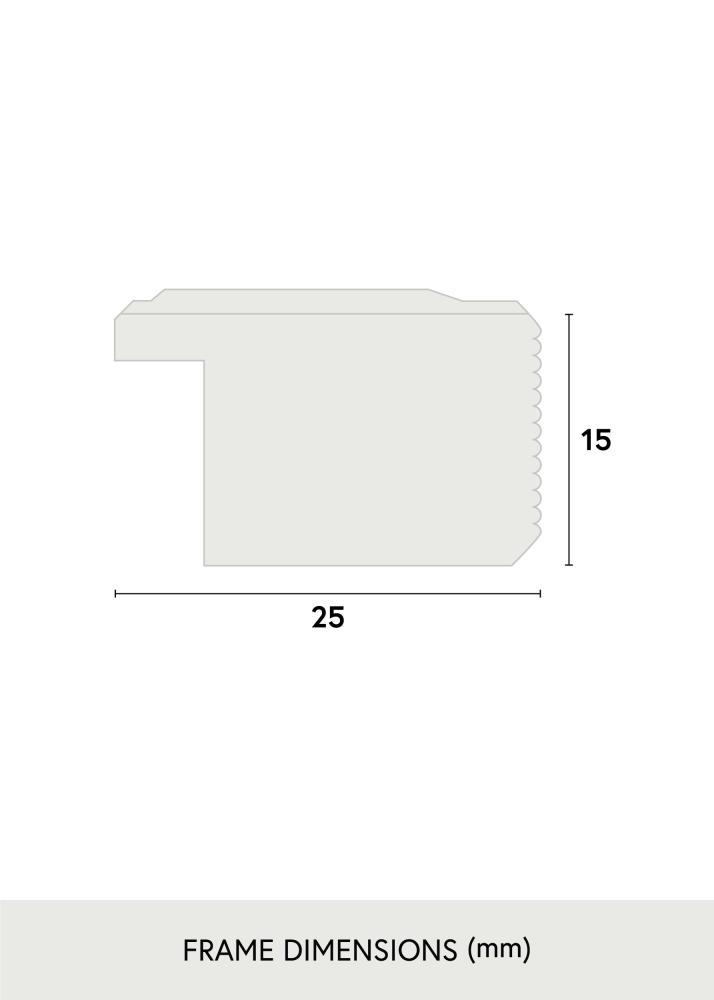 Cadre Segens Blanc 70x70 cm