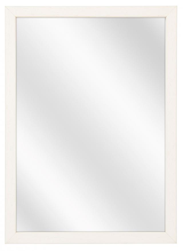 Miroir Glendale Blanc 22x22 cm