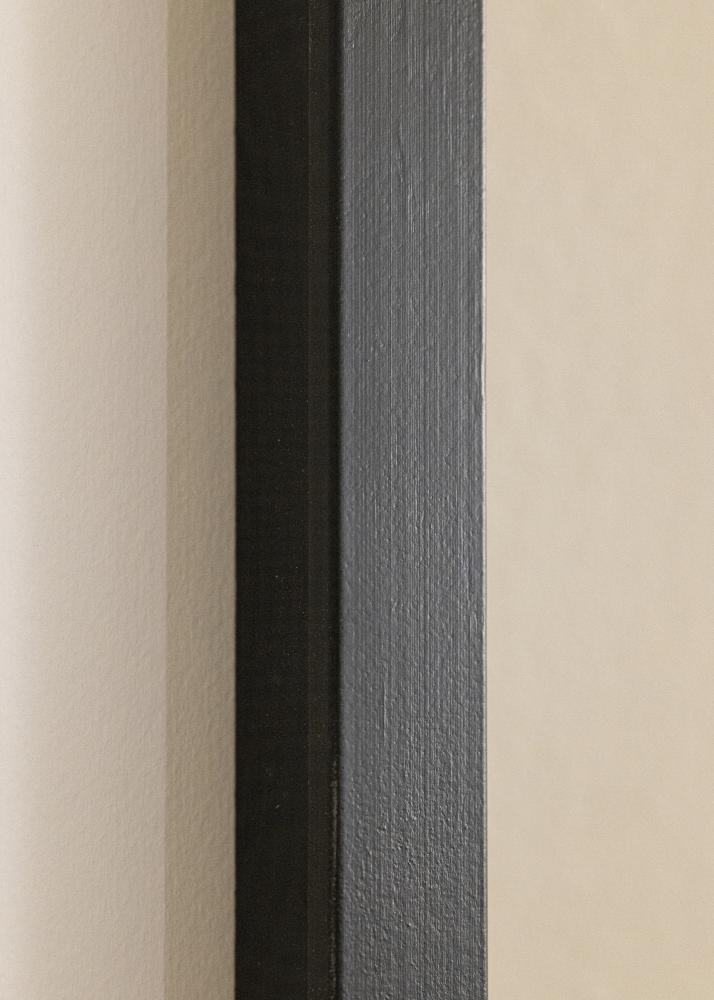 Cadre Amanda Box Verre Acrylique Noir 100x100 cm