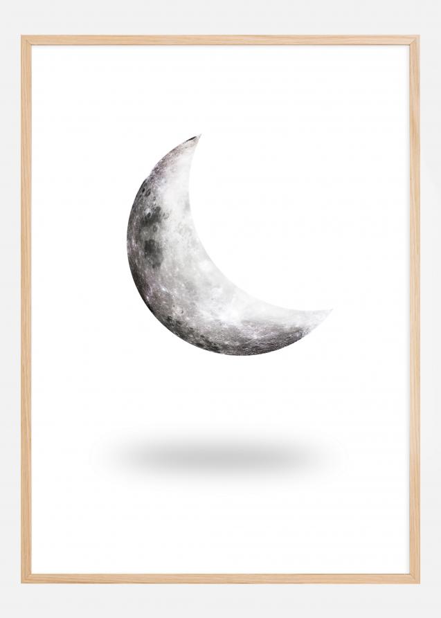 Graphic moon Poster