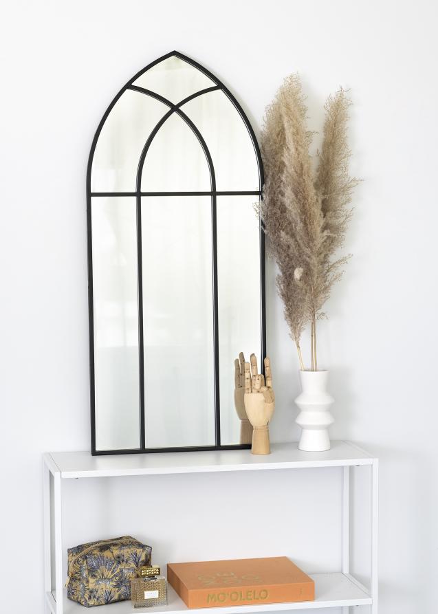 KAILA Miroir Window - Noir 45x100 cm