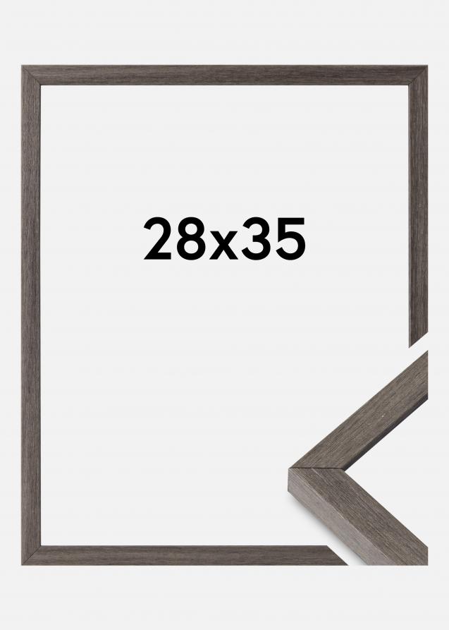 Cadre Ares Verre acrylique Grey Oak 28x35 cm