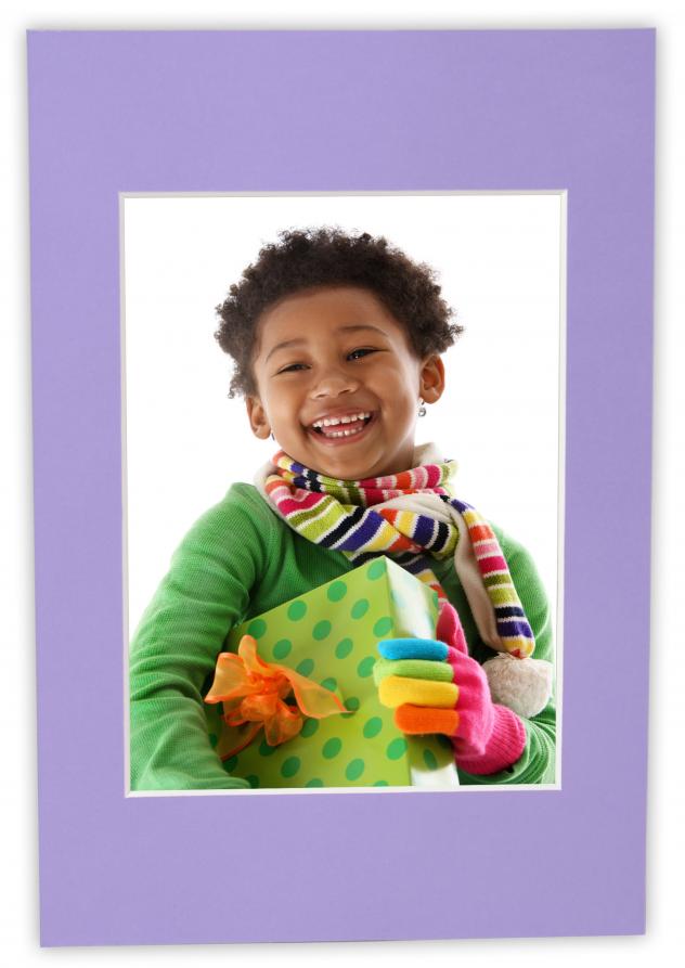 Sur mesure Violet Passe-partout (noyau blanc)