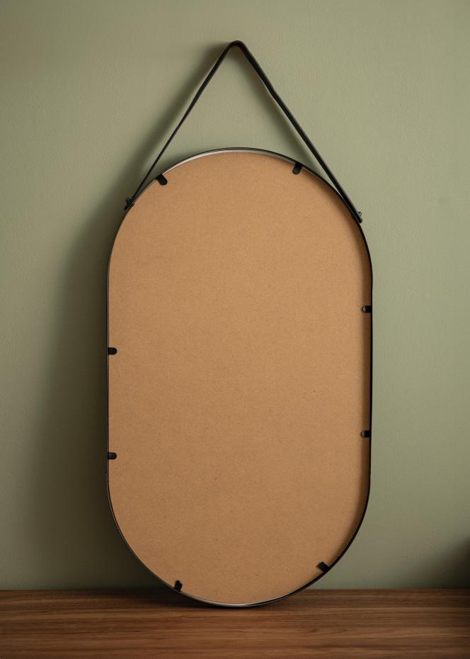 Miroir Trapani Noir 35x60 cm