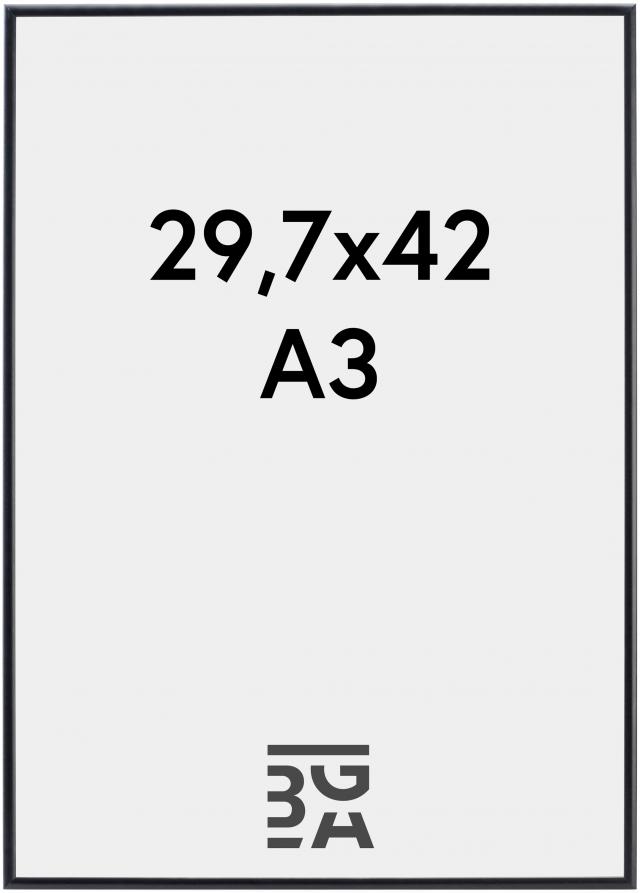 Cadre Visby Verre Acrylique Noir 29,7x42 cm (A3)