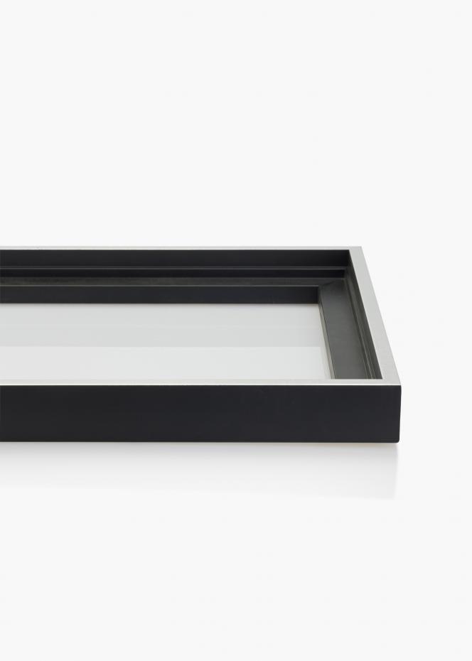 Caisse amricaine Reno Noir / Silber 40x50 cm