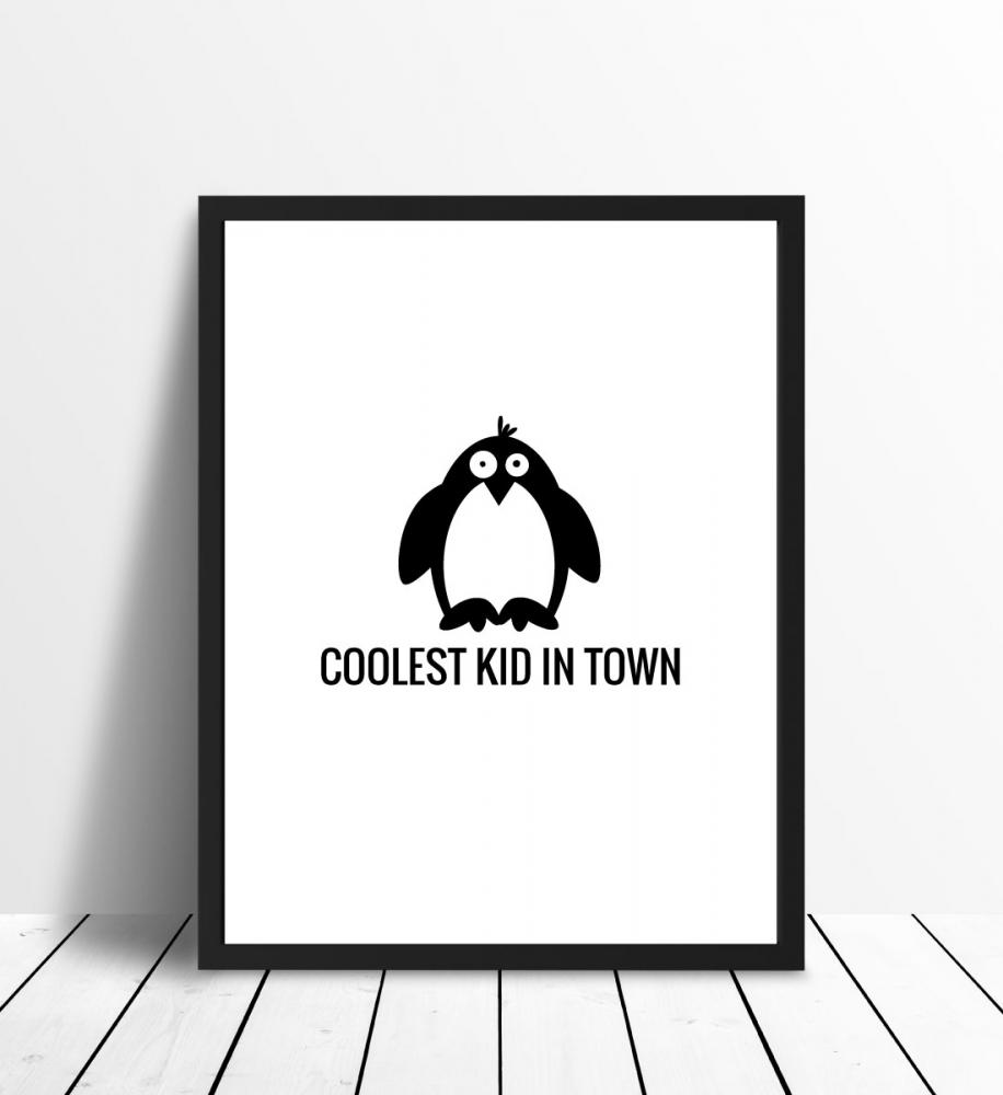 Pingouin Cool Poster