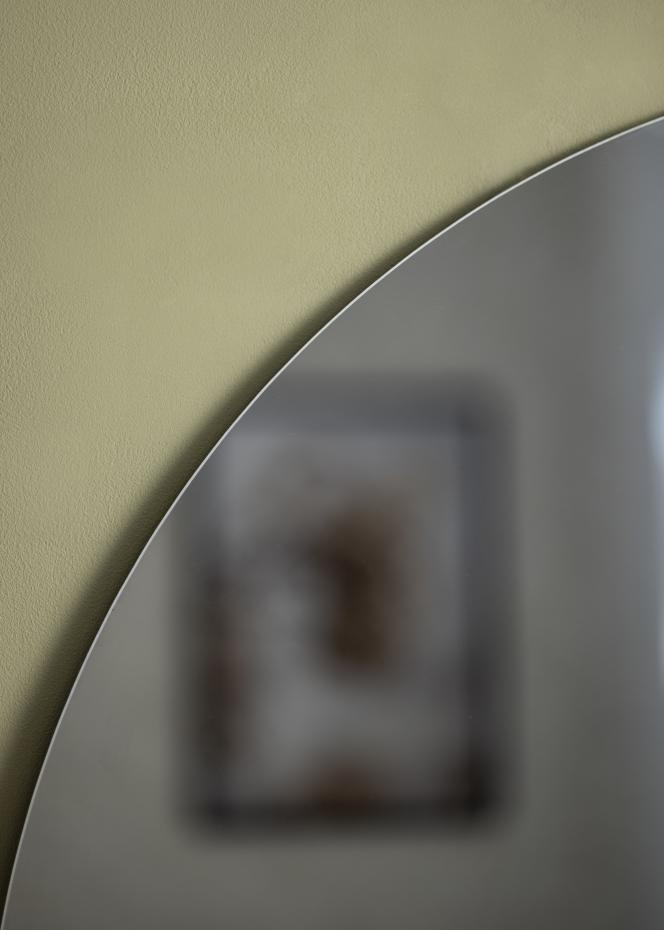 KAILA Miroir rond Smoked Grey diamtre 90 cm