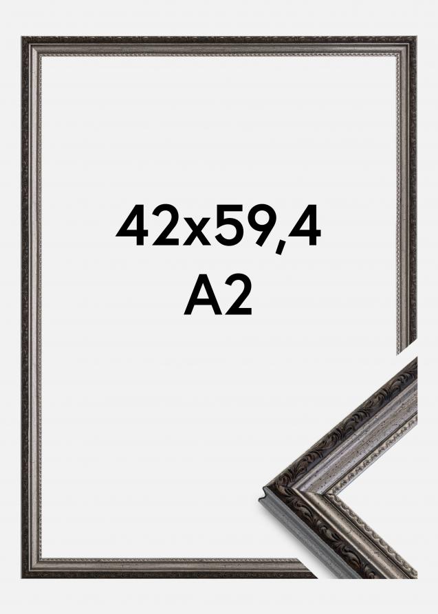 Cadre Abisko Verre Acrylique Argent 42x59,4 cm (A2)