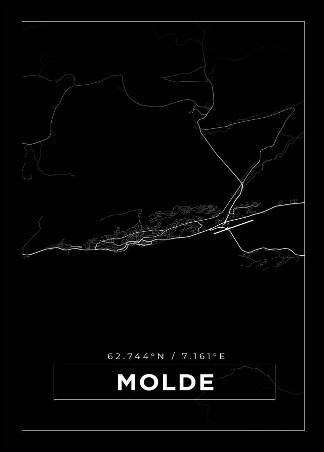 Map - Molde - Black