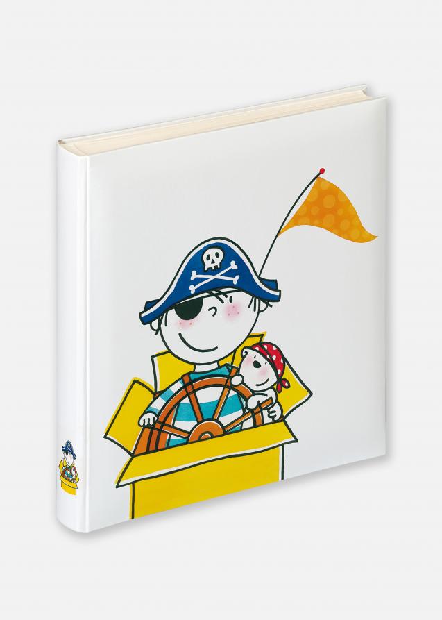 Album enfant Pirate Maternelle - 28x30,5 cm (50 pages blanches / 25 feuilles)