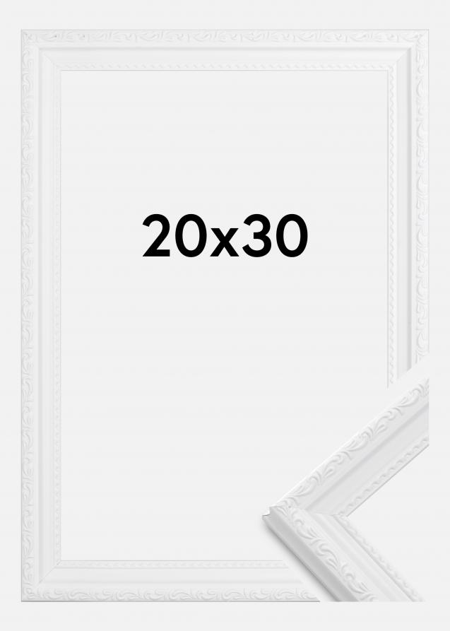 Cadre Abisko Verre Acrylique Blanc 20x30 cm