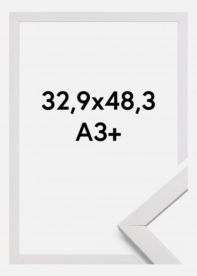 Cadre Stilren Verre acrylique Blanc 32,9x48,3 cm (A3+)