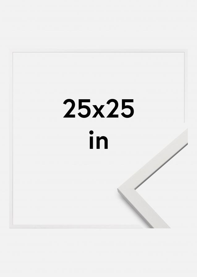 Cadre Edsbyn Verre Acrylique Blanc 25x25 pouces (63,5x63,5 cm)