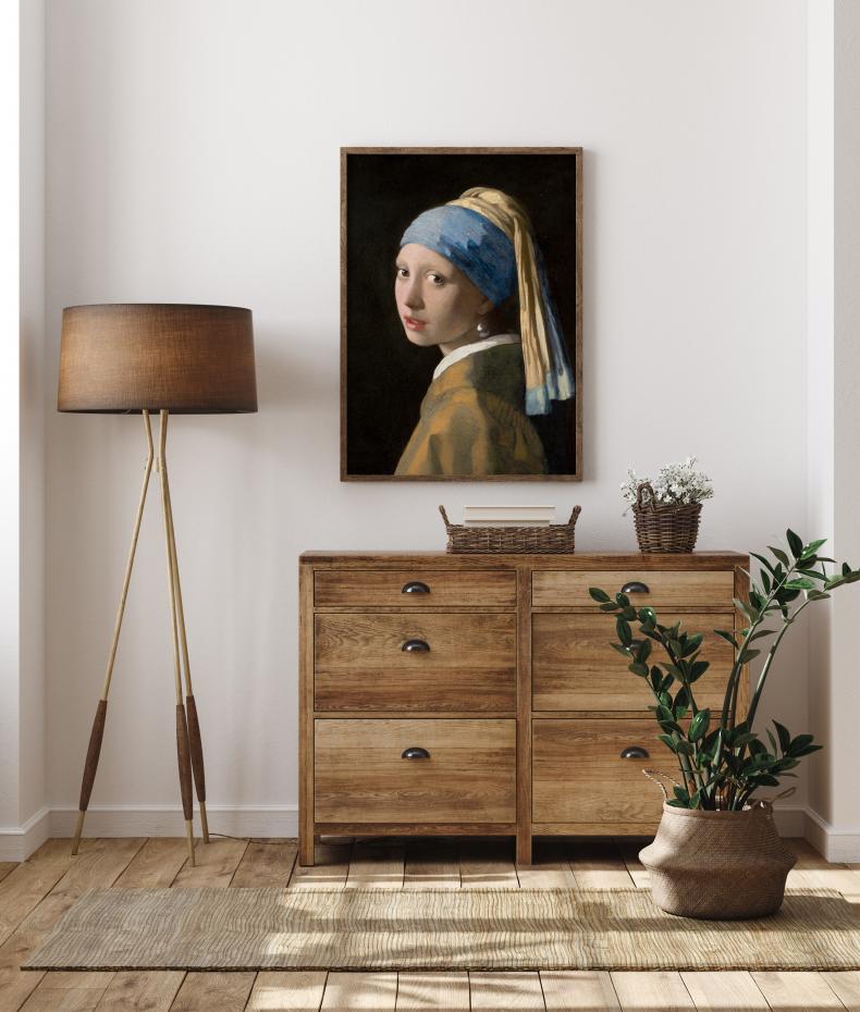 Girl With A Pearl Earring Poster