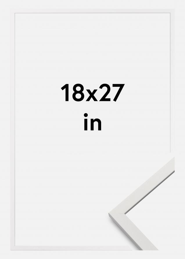 Cadre Edsbyn Verre Acrylique Blanc 18x27 pouces (45,72x68,58 cm)