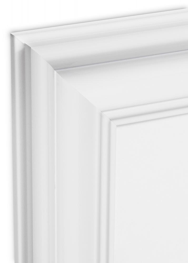 Cadre Charleston Blanc 30x40 cm