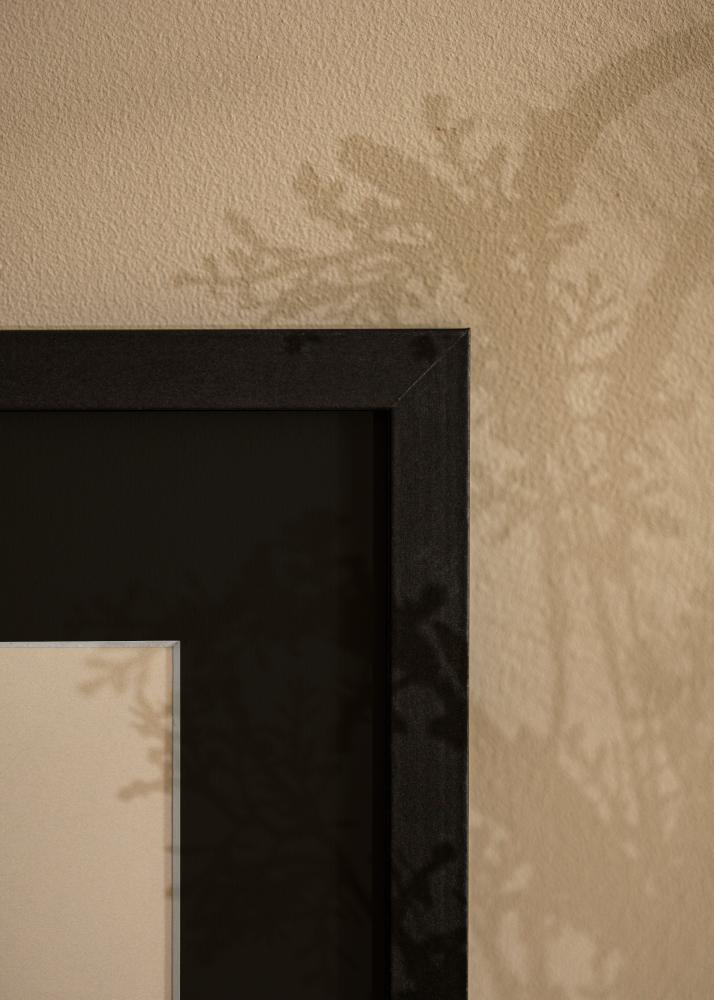 Cadre Selection Noir 40x50 cm - Passe-partout Noir 29,7x42 cm (A3)