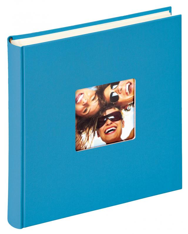 Fun Album Bleu océan - 30x30 cm (100 pages blanches / 50 feuilles)