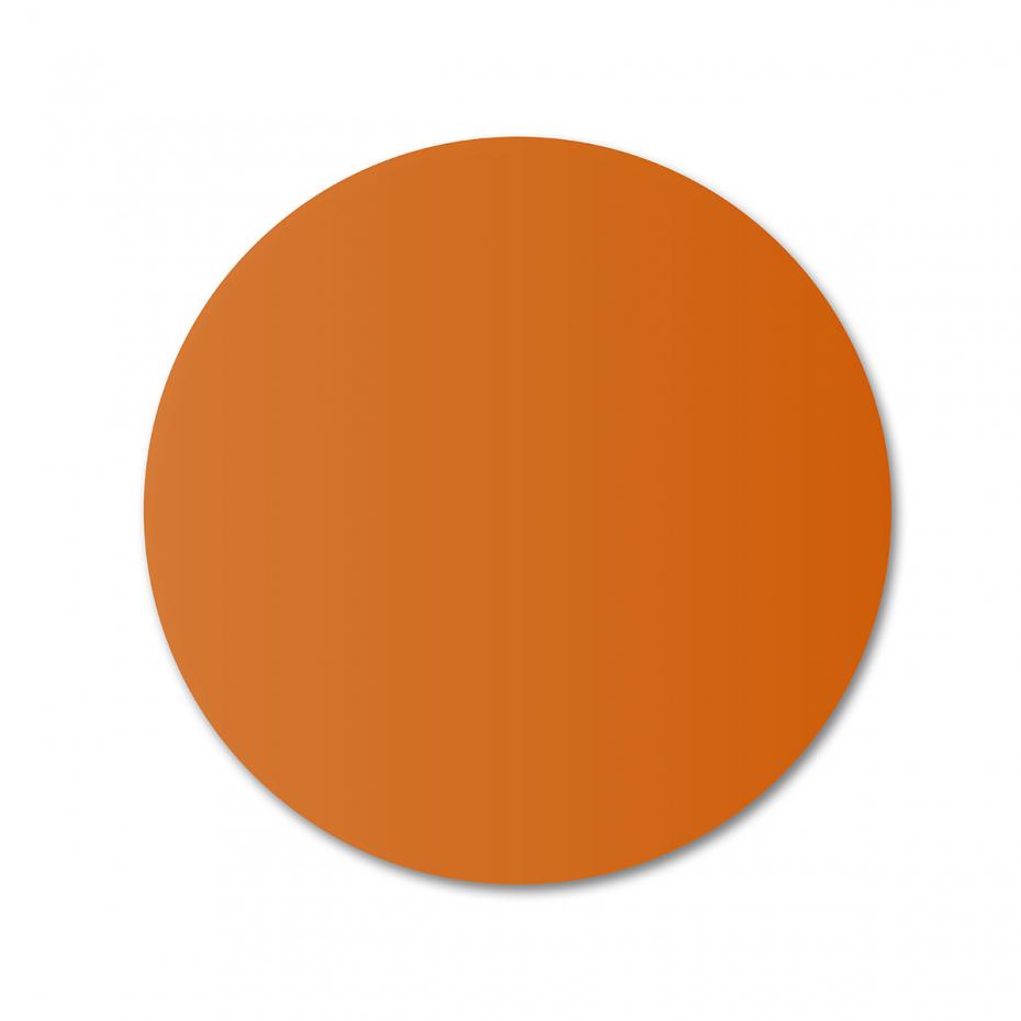 Miroir Slim Orange diamtre 90 cm