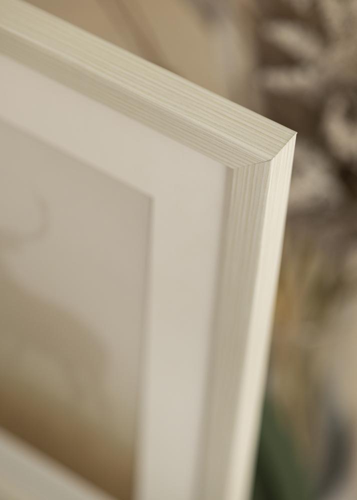 Cadre Fiorito Blanc 30x30 cm