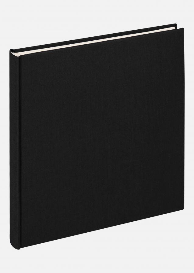 Cloth Album Noir - 22,5x24 cm (40 Pages blanches / 20 Feuilles)