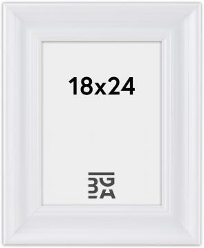 Cadre Charleston Blanc 18x24 cm