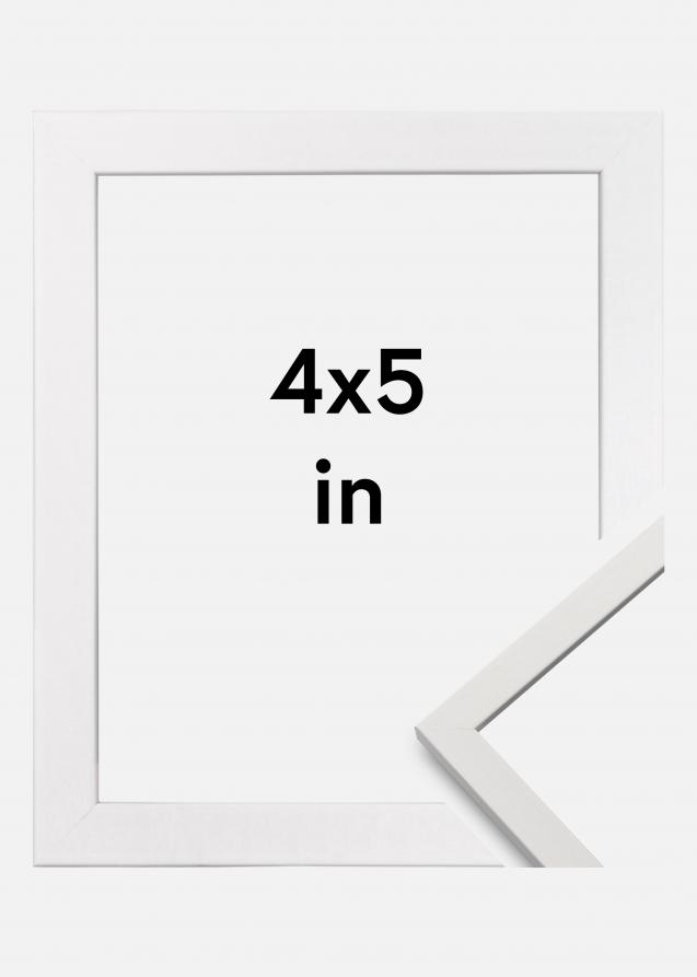 Cadre Edsbyn Verre Acrylique Blanc 4x5 inches (10,16x12,7 cm)