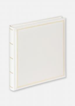 Monza Album Classic Blanc - 34x33 cm (60 pages blanches / 30 feuilles)