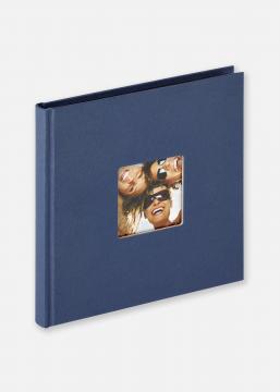 Fun Album Bleu - 18x18 cm (30 pages noires / 15 feuilles)