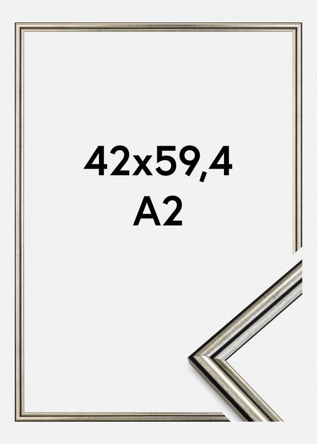 Cadre Horndal Verre Acrylique Argent 42x59,4 cm (A2)