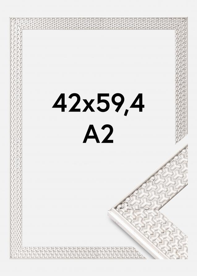 Cadre Grace Verre Acrylique Argent 42x59,4 cm (A2)