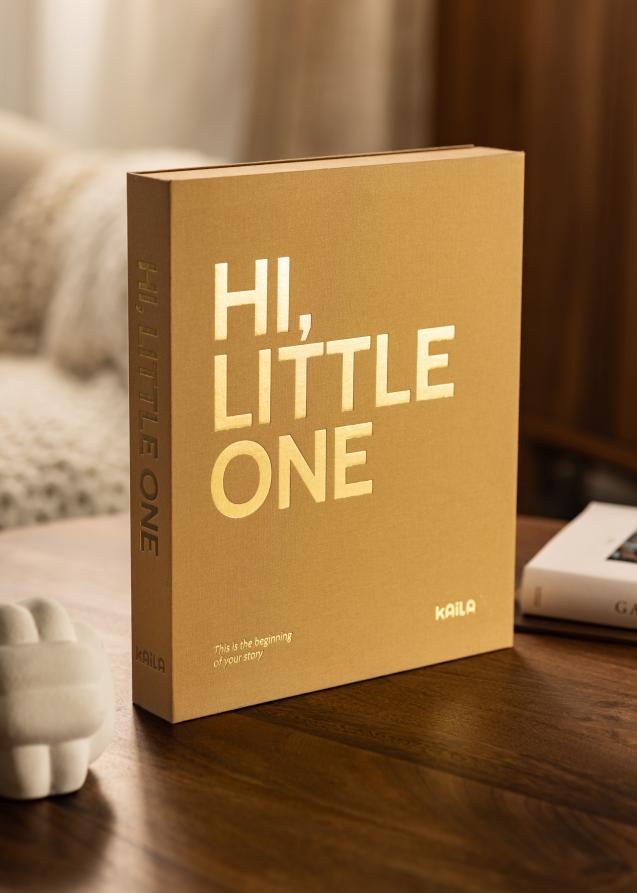 KAILA HI LITTLE ONE Manilla - Coffee Table Photo Album (60 Pages Noires)