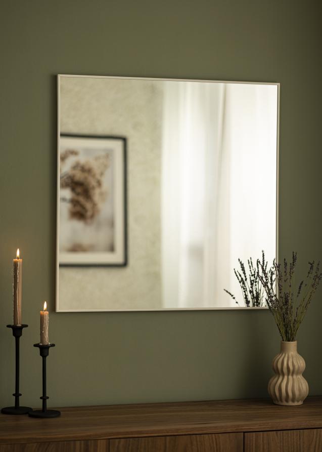 Miroir Minimal White 70x70 cm