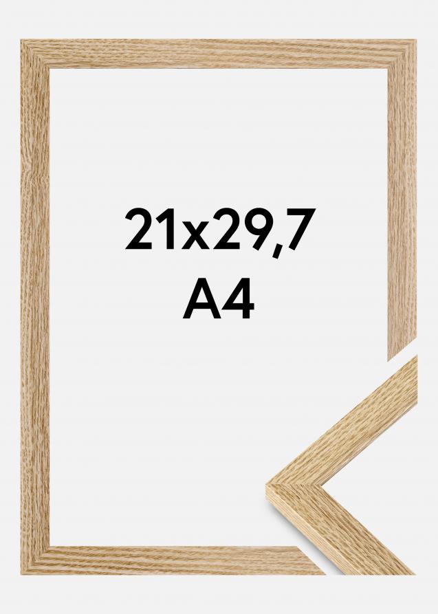 Cadre Selection Verre Acrylique Chêne 21x29,7 cm (A4)