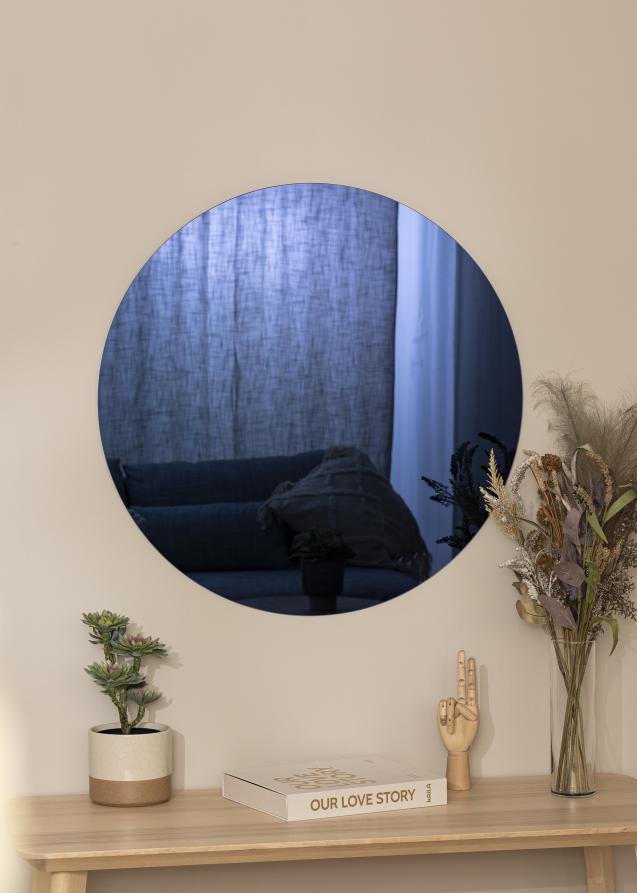 Miroir Dark Blue diamètre 80 cm
