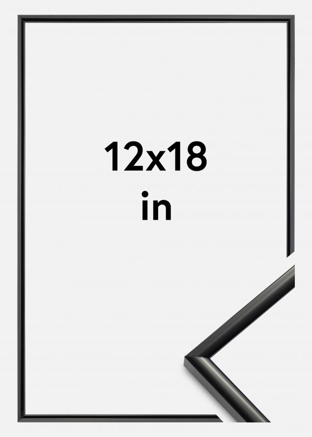 Cadre New Lifestyle Verre Acrylique Noir 12x18 inches (30,48x45,72 cm)